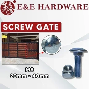 E & E HARDWARE BOLT & NUT 1 e e hardware bolt nut