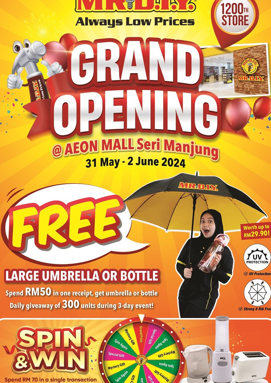 MR.DIY ( Aeon Seri Manjung, Perak ) 1 mr diy aeon seri manjung perak