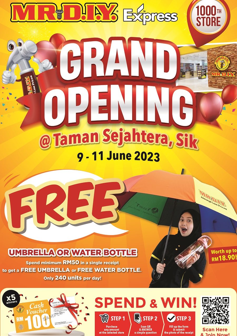 mr diy express taman sejahtera begia