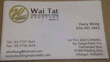 wai tat hardware trading sdn bhd